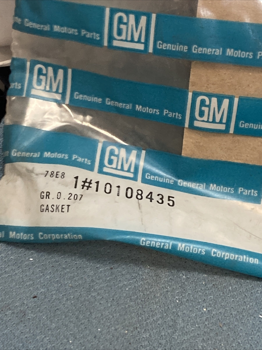 NEW GENIUNE GM 10108435 ENGINE TIMING COVER GASKET GR.0.207