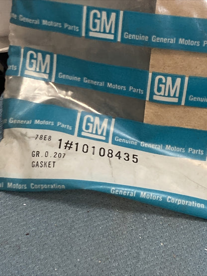 NEW GENIUNE GM 10108435 ENGINE TIMING COVER GASKET GR.0.207