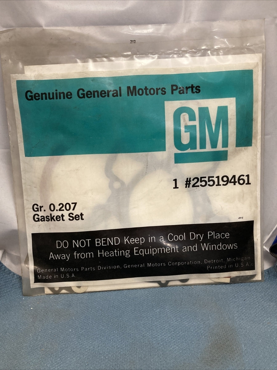 NEW GENIUNE GM 25519461 FRONT COVER GASKET GR.0.207