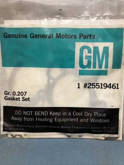 NEW GENIUNE GM 25519461 FRONT COVER GASKET GR.0.207