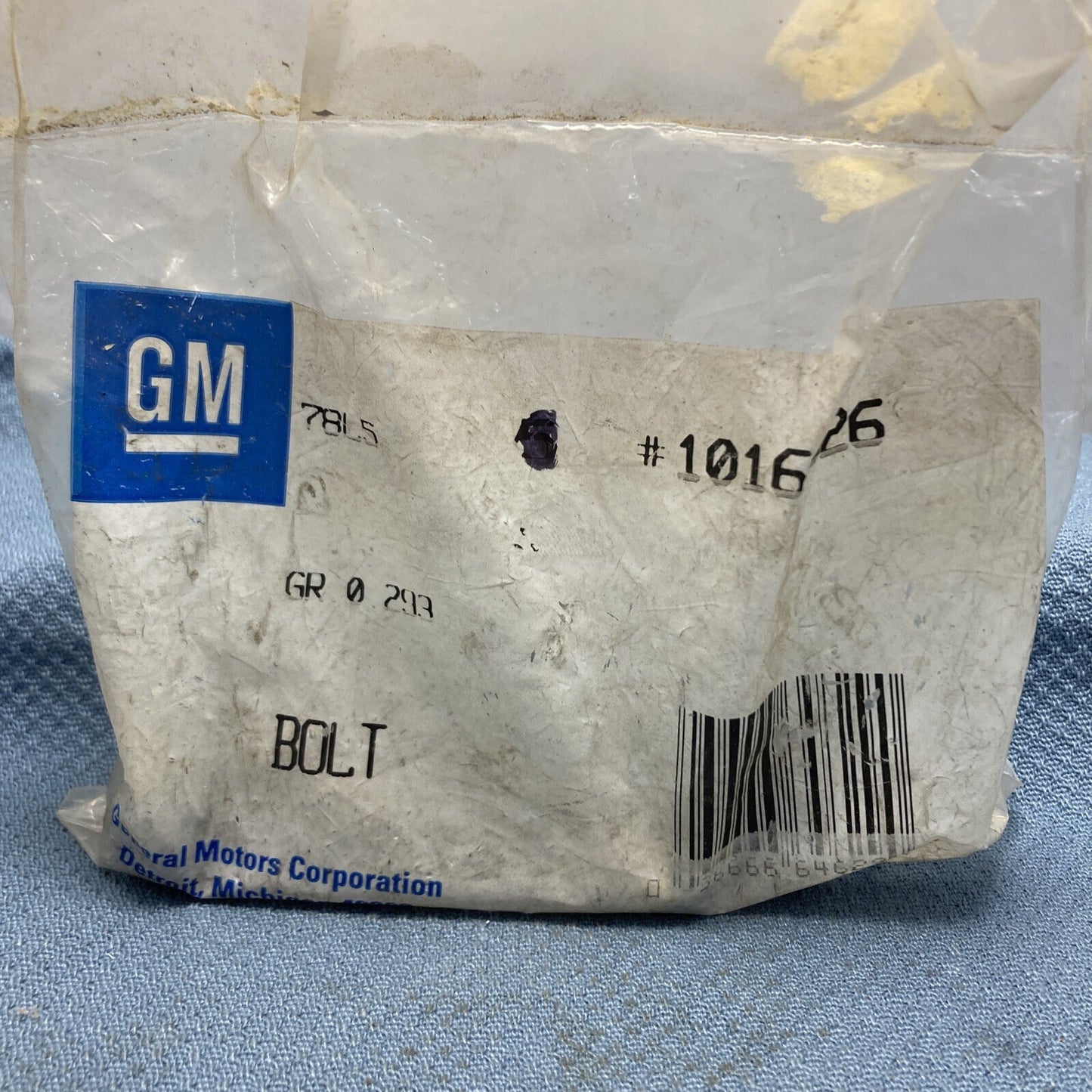 QTY 3, NEW GENUINE GM 10168526 Bolt, Cylinder Head