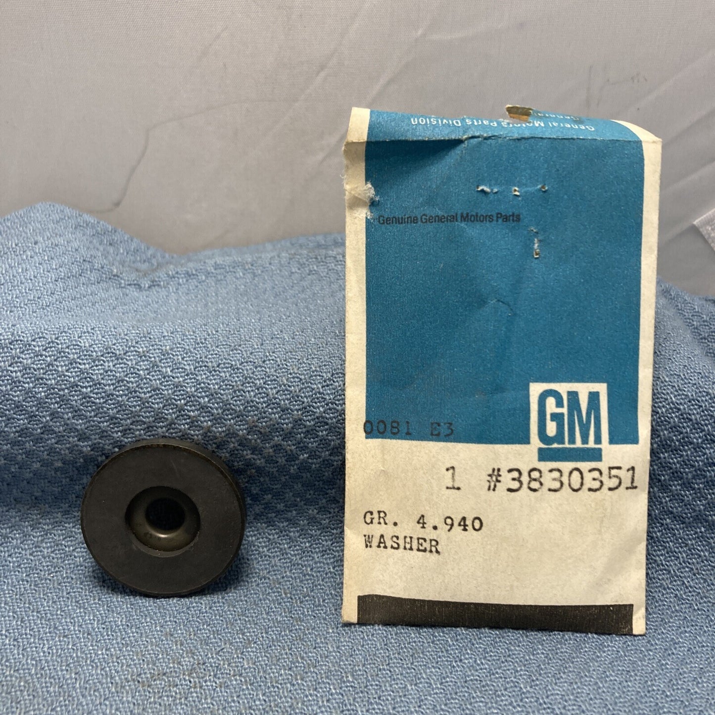NEW GENUINE GM 3830351 Poppet, Vacuum Power Brake Cylinder Valve