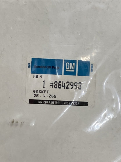 NEW GENIUNE GM 8642993 TRANSMISSION CONTROL VALVE GASKET KIT GR.4.265