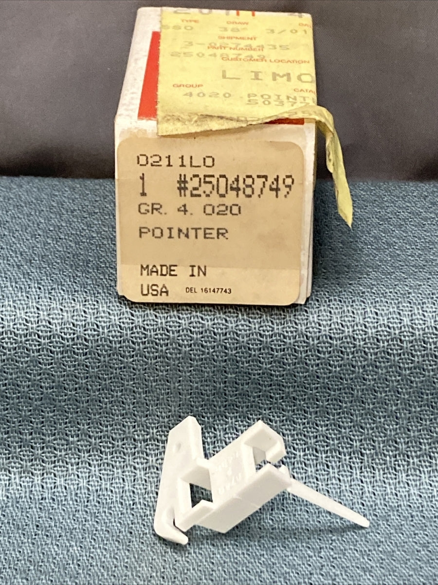 NEW ACDELCO/GM 25048749 POINTER, TRANS SHIFT CONTROL SELECTOR GR 4.020