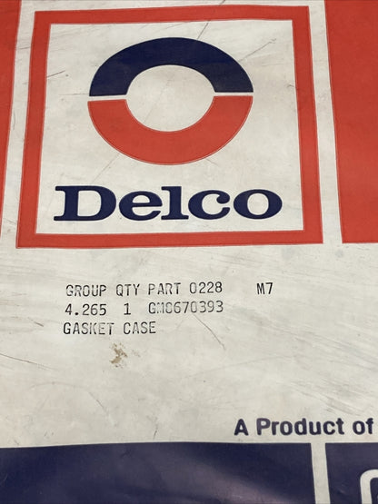 NEW ACDELCO 8670393 CONTROL VALVE BODY SPACER GASKET GM 8670393 GR.4.265