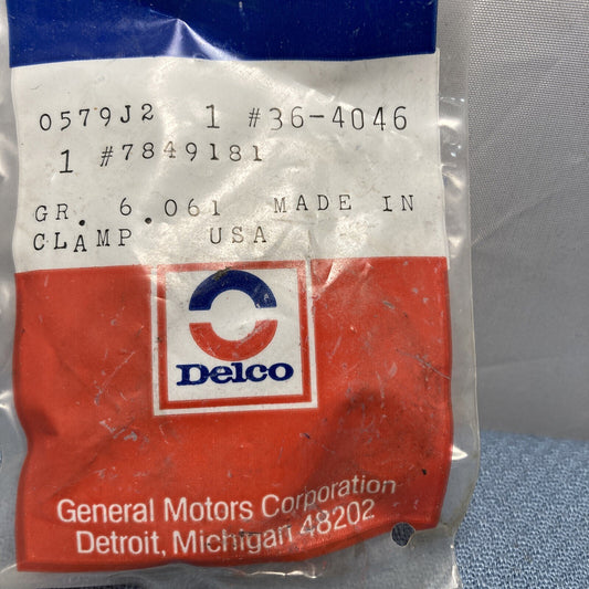 NEW ACDELCO 36-4046 Clamp, Front Wheel Drive Shaft Boot Retainer GM 7849181