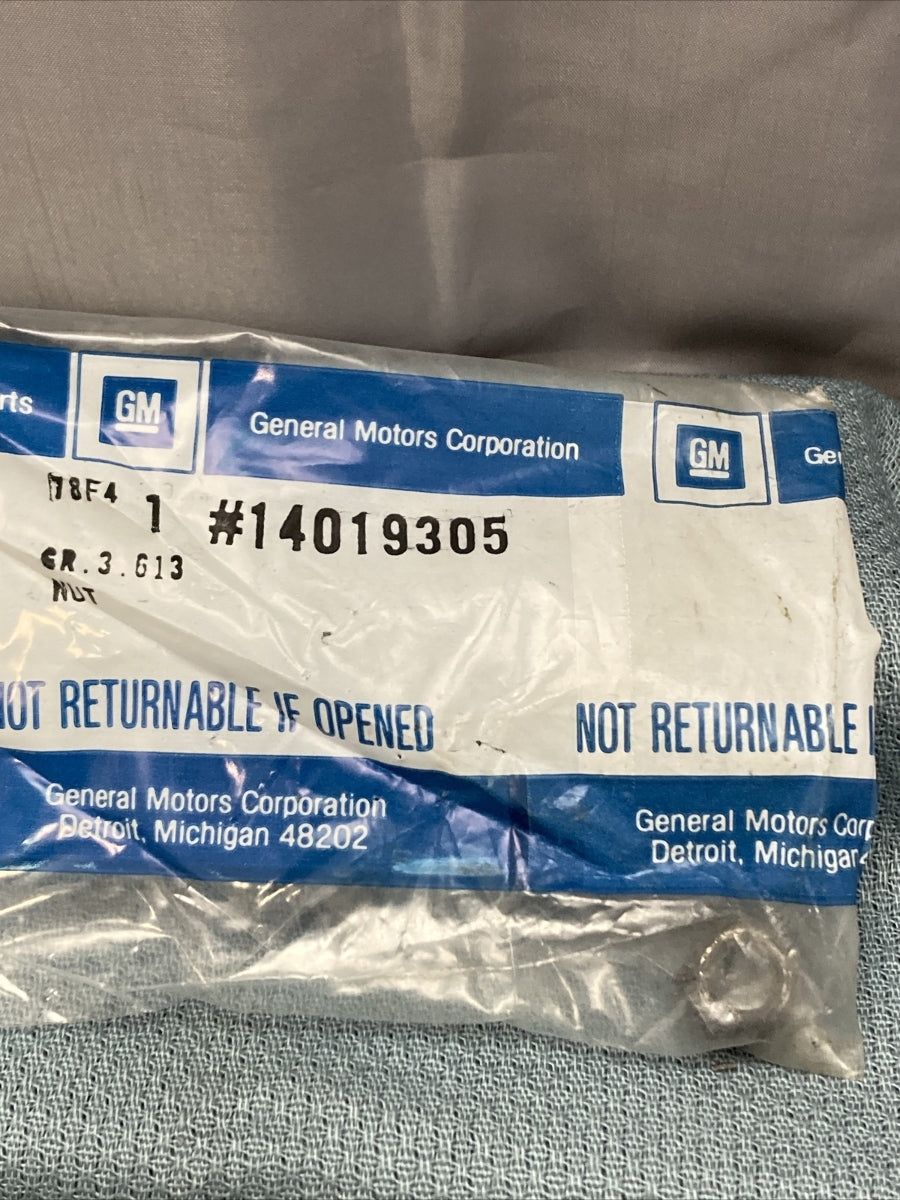 NEW GENUINE GM 14019305 NUT, EXHAUST MUFFLER 1982-2021 GR 8.917