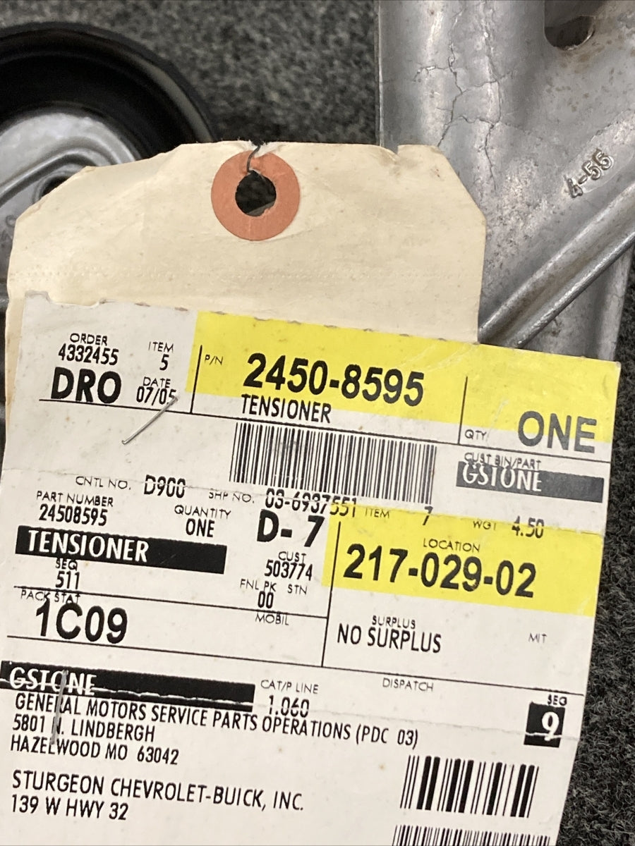 NEW GENUINE GM 24508595 TENSIONER ASSY, DRIVE BELT 1999