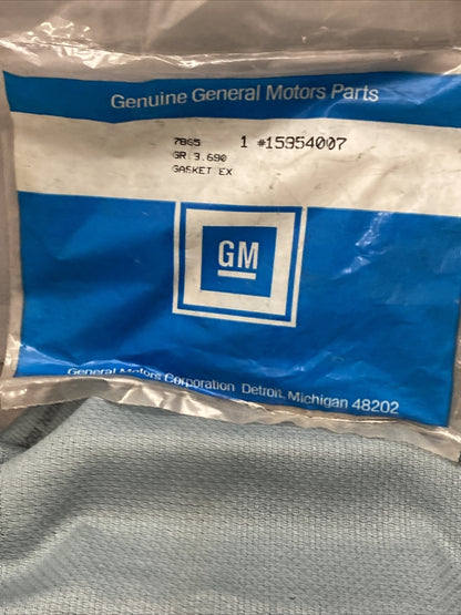NEW GENUINE GM 15954007 GASKET, CATALYTIC CONVERTER FRONT GR 3.690