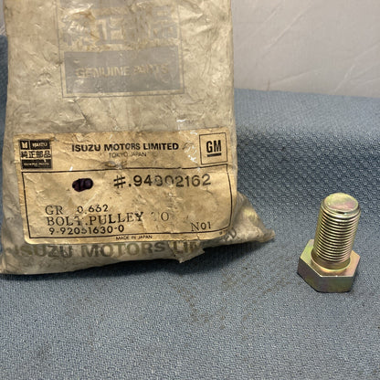 NEW GENUINE GM 94002162 BOLT, PULLEY ISUZU 9-92051630-0