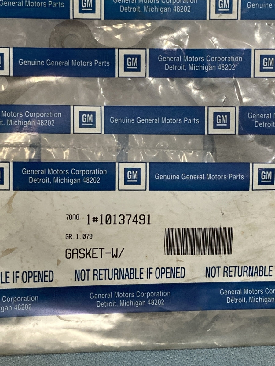 NEW GENUINE GM 10137491 GASKET, WATER PUMP COVER GR.1.079