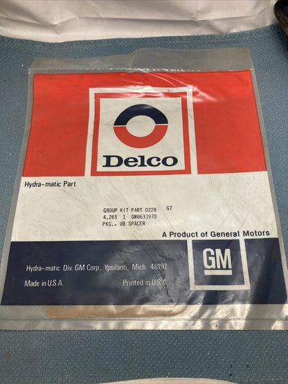 NEW ACDELCO 8633970 GASKET, CONTROL VALVE BODY SPACER PLATE GR.4.265