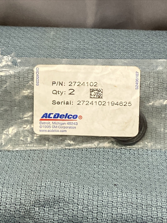 QTY 2 NEW ACDELCO 2724102 SEAL, ACCUMULATOR