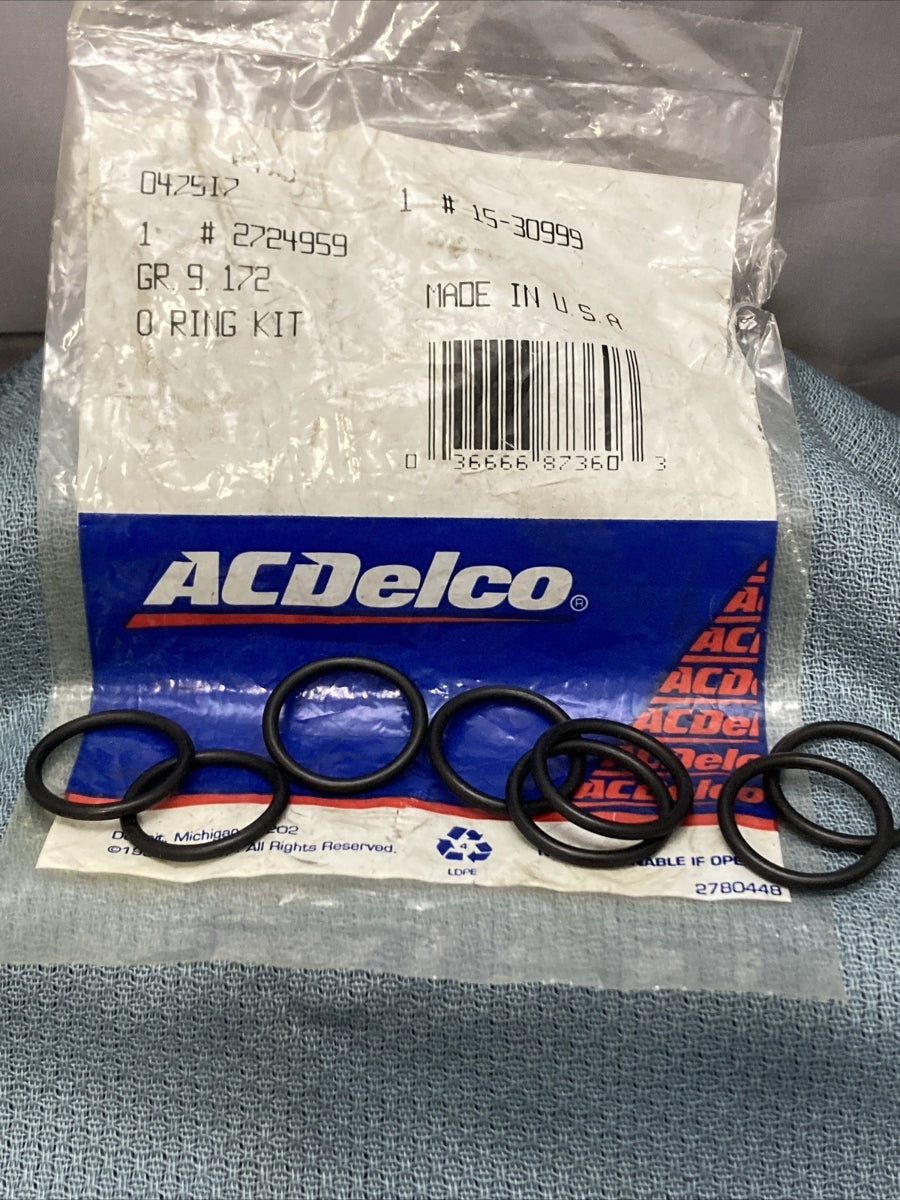 QTY 8 NEW ACDELCO 15-30999 SEAL, A/C COMP CYCLE SWITCH GM 2724959 GR 9.172