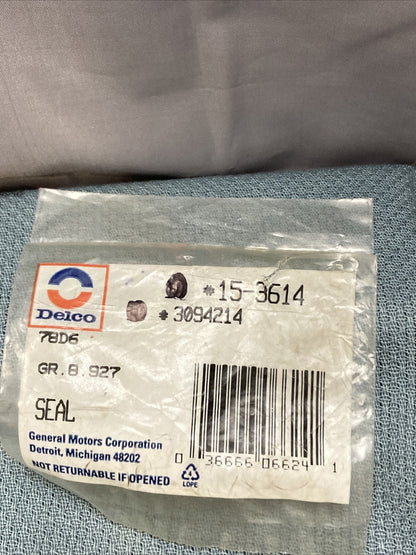 NEW ACDELCO 15-3614 SEAL, A/C EVAP TUBE  GM 3094214 GR 8.927