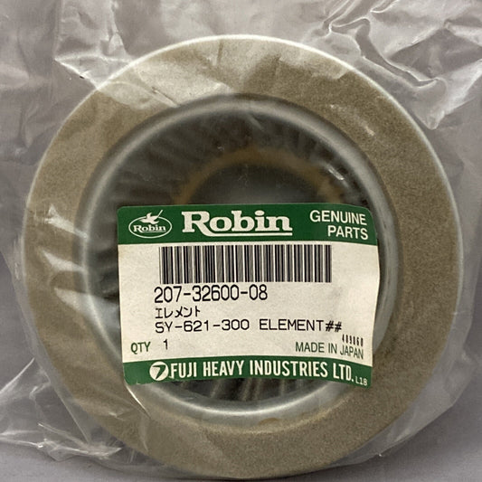 NEW ROBIN SUBARU 207-32600-08 AIR FILTER ELEMENT SUPERSEDES 207-32600-18