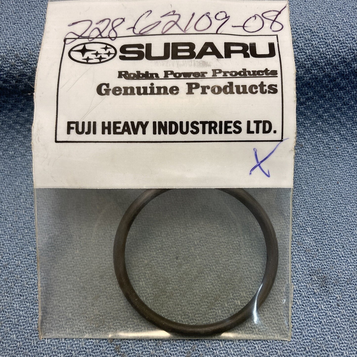 NEW ROBIN SUBARU 228-62109-08 O-RING