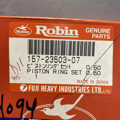NEW ROBIN SUBARU 157-23503-07 PISTON RING SET