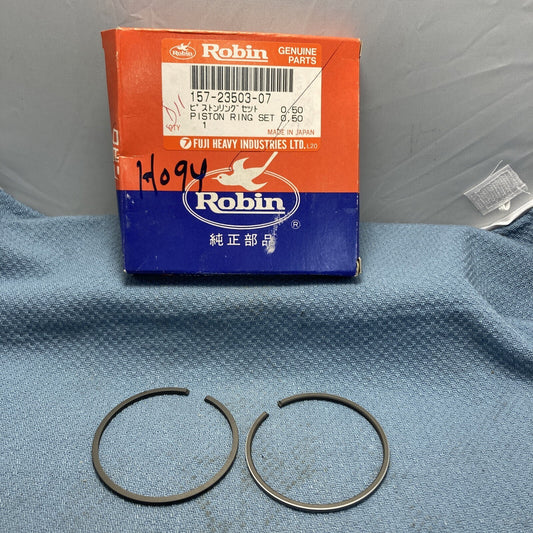 NEW ROBIN SUBARU 157-23503-07 PISTON RING SET