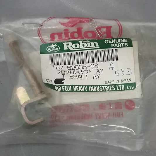 NEW ROBIN SUBARU 157-62536-08 THROTTLE SHAFT SUPERSEDES 157-62535-08