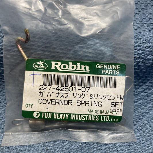 NEW ROBIN SUBARU 227-42501-07 GOVERNOR SPRING SET