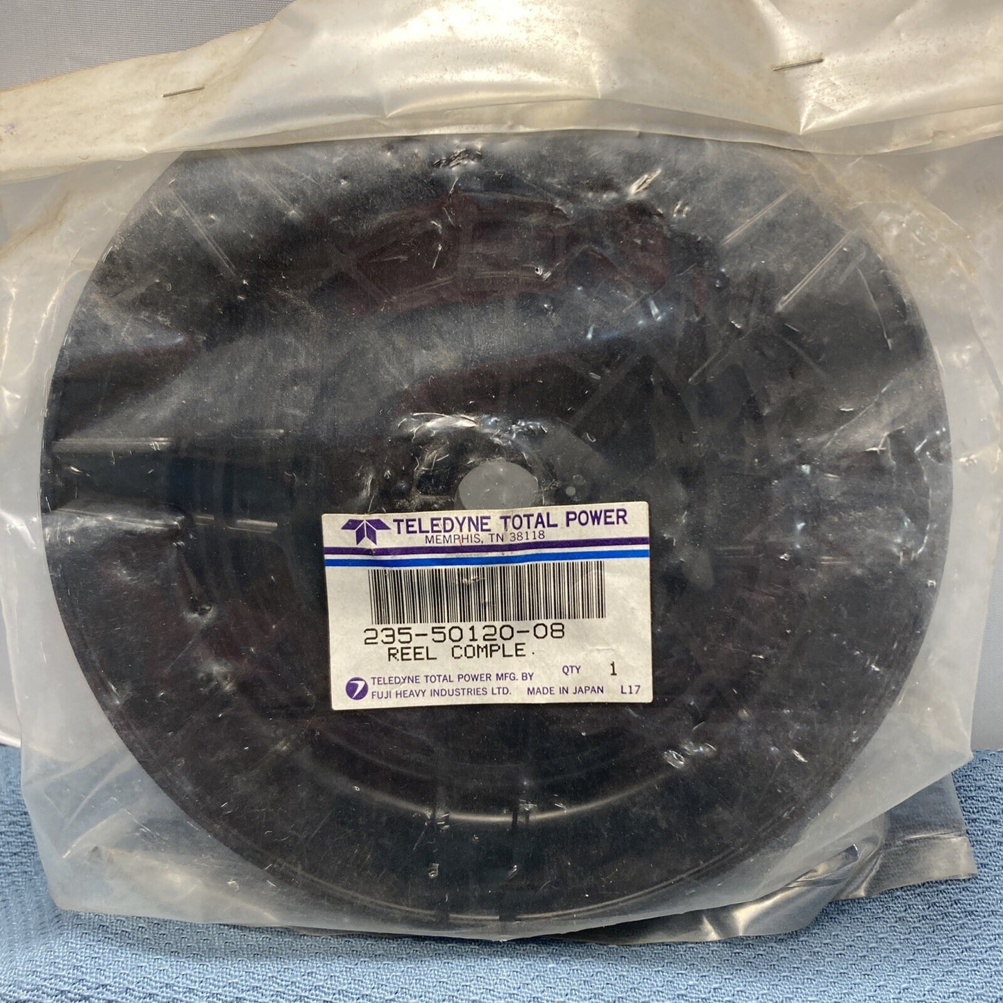 NEW TELEDYNE TOTAL POWER 235-50120-08 REEL COMPLETE