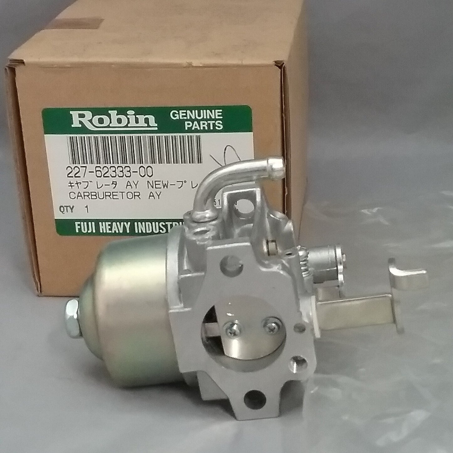 NEW ROBIN SUBARU 227-62333-00 CARBURETOR SUPERSEDES 227-62302-10 227-62302-00
