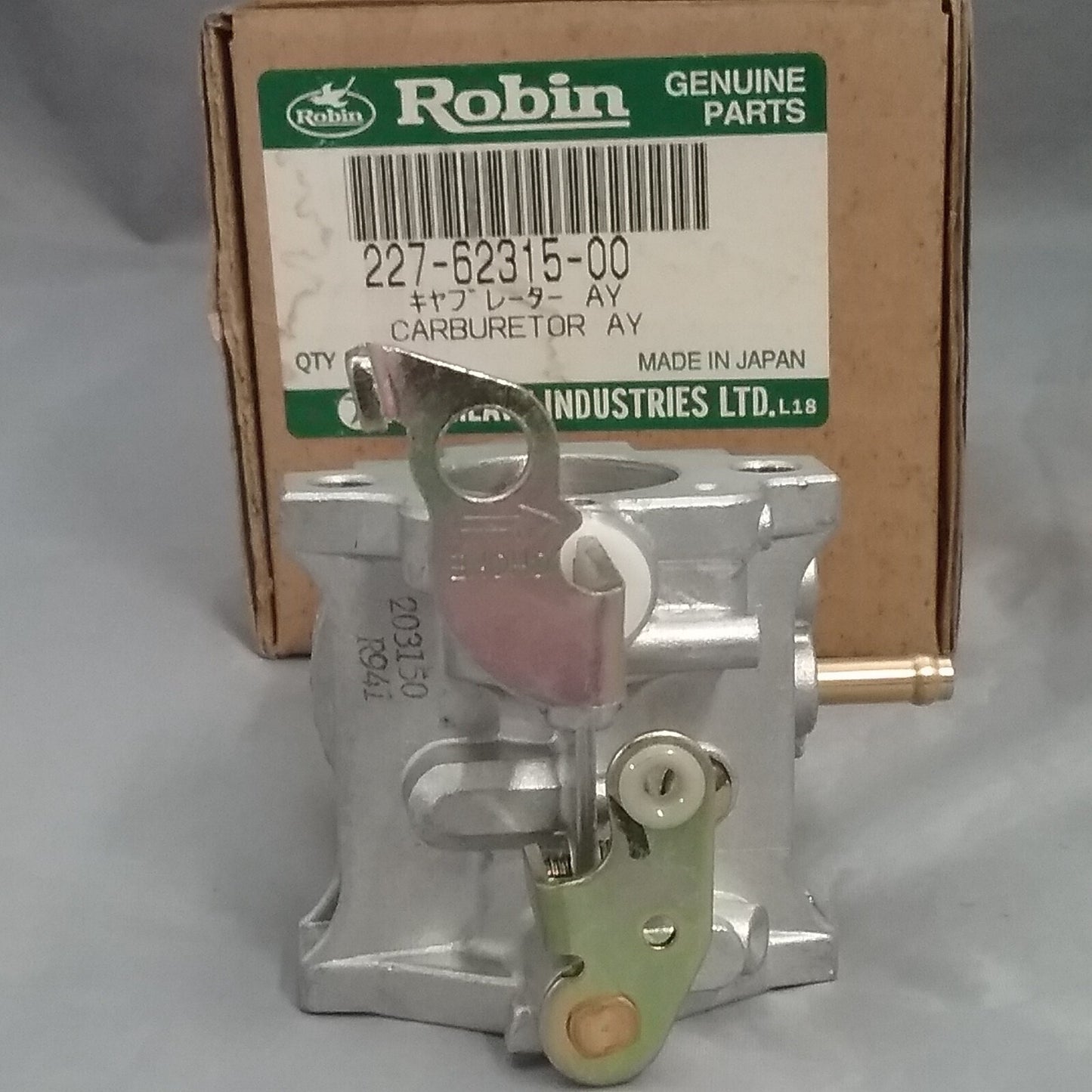 NEW ROBIN SUBARU 227-62315-00 CARBURETOR SUPERSEDES 227-62312-00