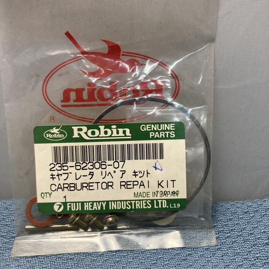 NEW WISCONSIN TELEDYNE ROBIN SUBARU 235-62306-07 CARBURETOR REPAIR KIT