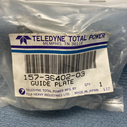 NEW TELEDYNE WISCONSIN ROBIN 157-36402-03 AIR CLEANER GUIDE PLATE