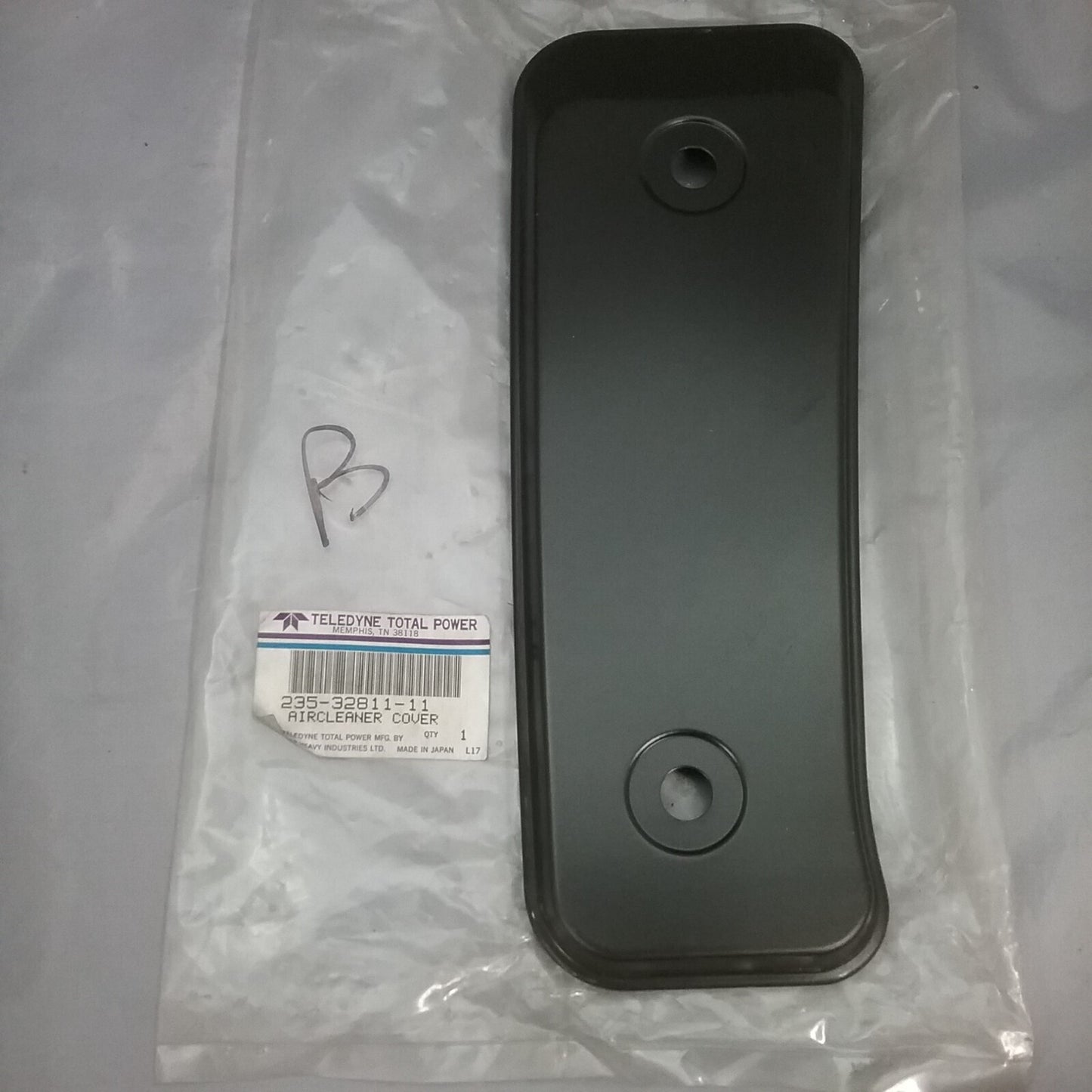 NEW TELEDYNE 235-32811-11 AIR CLEANER COVER SUPERSEDES 235-32811-01