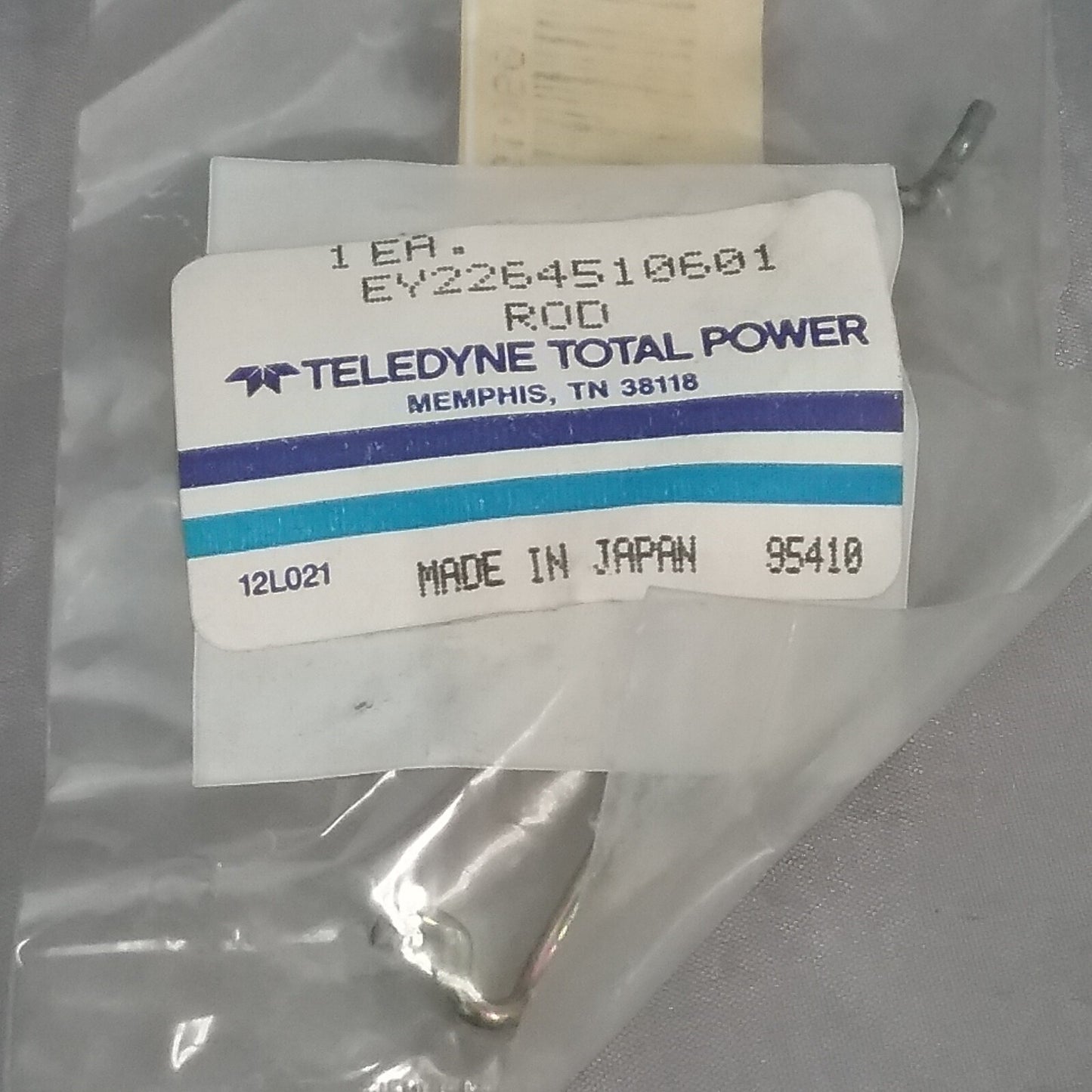 NEW TELEDYNE 226-45106-01 CHOKE ROD V SUPERSEDED 226-45106-11
