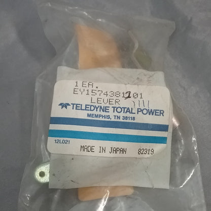 NEW TELEDYNE 157-43812-01 CHOKE LEVER