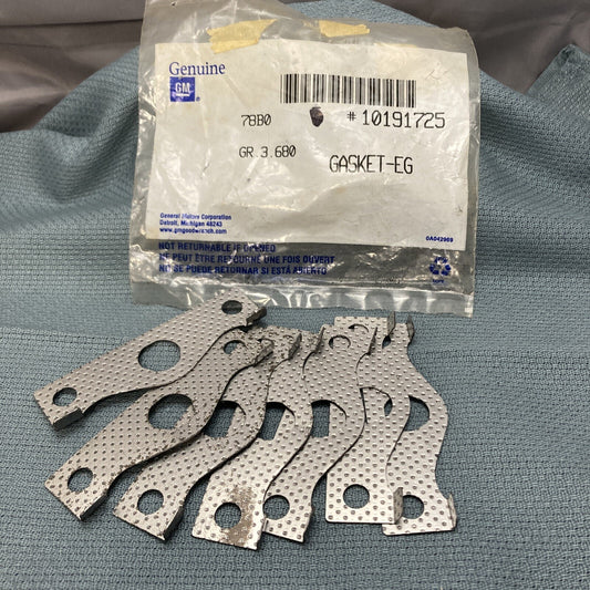 QTY 7 NEW GENUINE GM 10191725 GASKET, EGR VALVE PIPE 1993-1995 GR 3.680