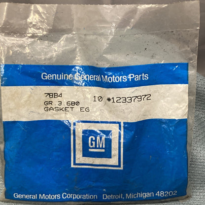 QTY 10 NEW GENUINE GM 12337972 GASKET, EGR VALVE 1982-1997 GR 3.680