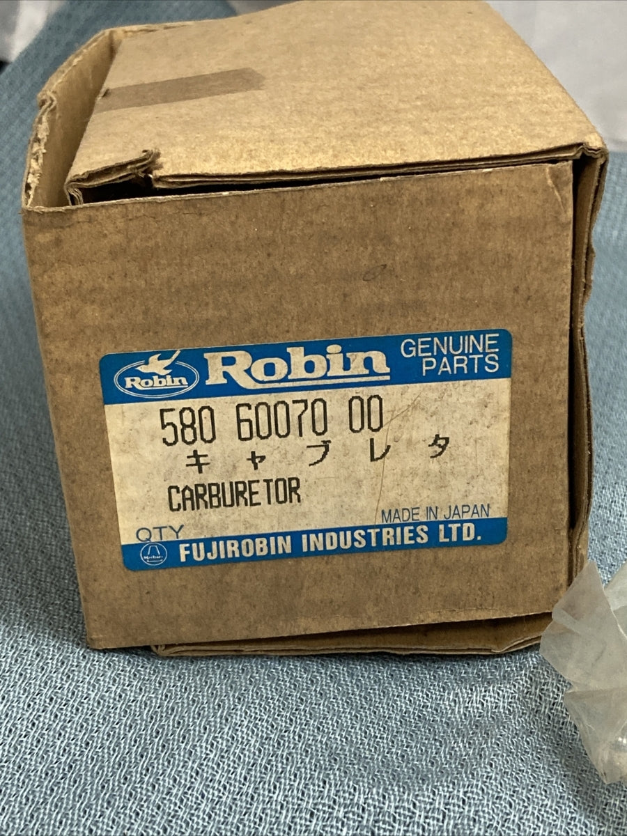NEW ROBIN 580-60070-00 CARBURETOR