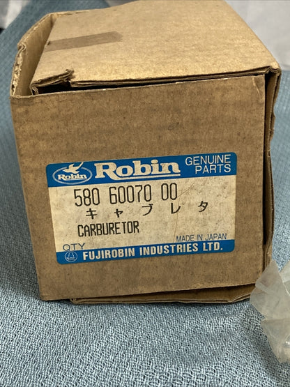 NEW ROBIN 580-60070-00 CARBURETOR