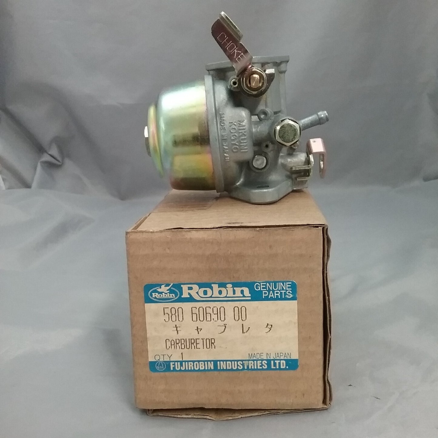 NEW ROBIN SUBARU 580-60690-00 CARBURETOR