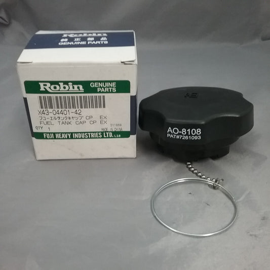 NEW ROBIN SUBARU X43-04401-42 FUEL TANK CAP; EVP TIER3 SUPERSEDED X43-04401-43