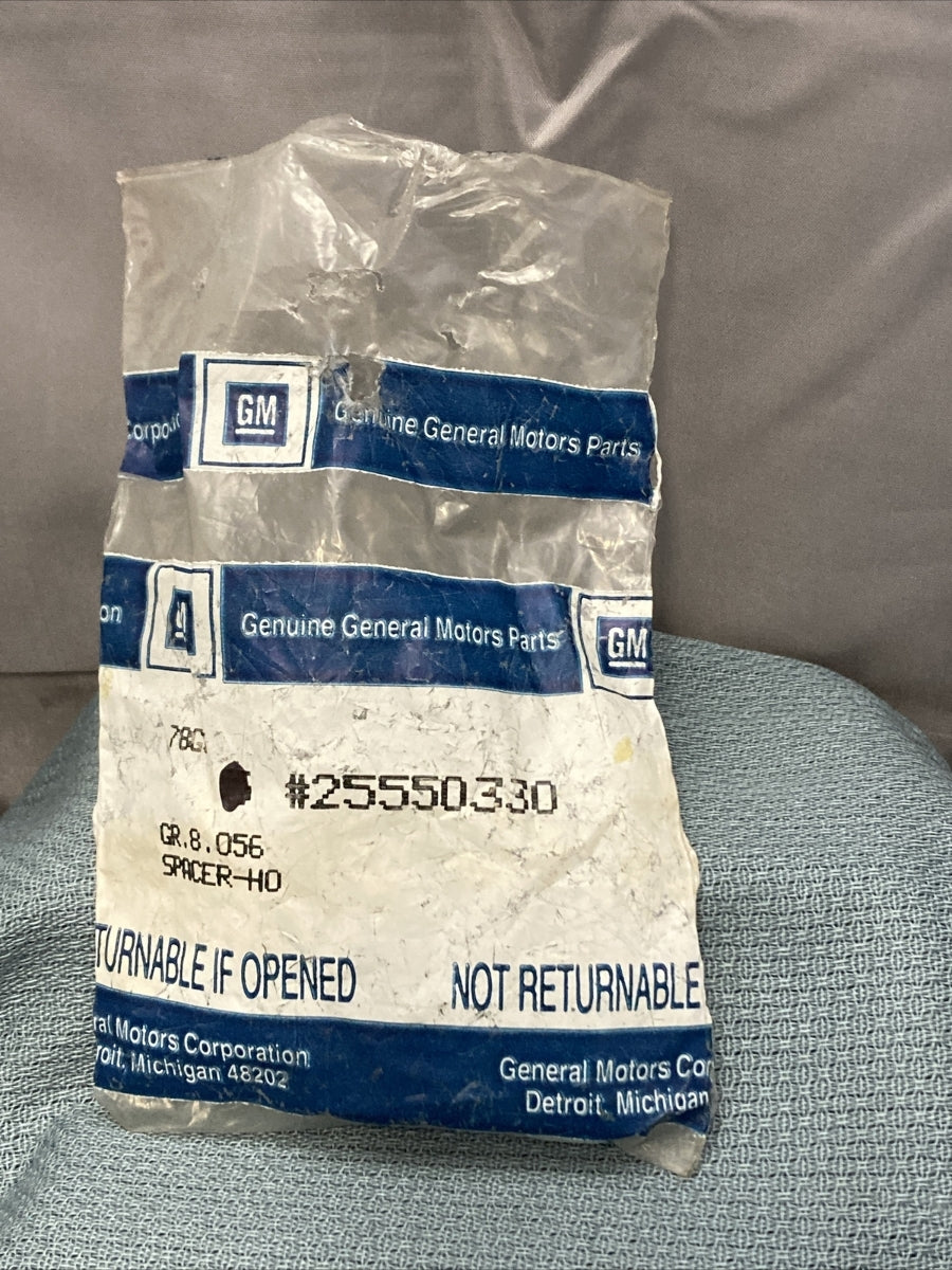 NEW GENUINE GM 25550330 SPACER, HOOD ORNAMENT 1991-1996 GR 8.056