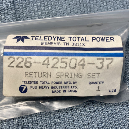 NEW TELEDYNE TOTAL POWER 226-42504-37 RETURN SPRING SET