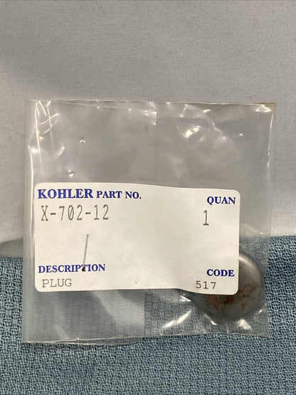 NEW GENUINE KOHLER X 702 12 PLUG