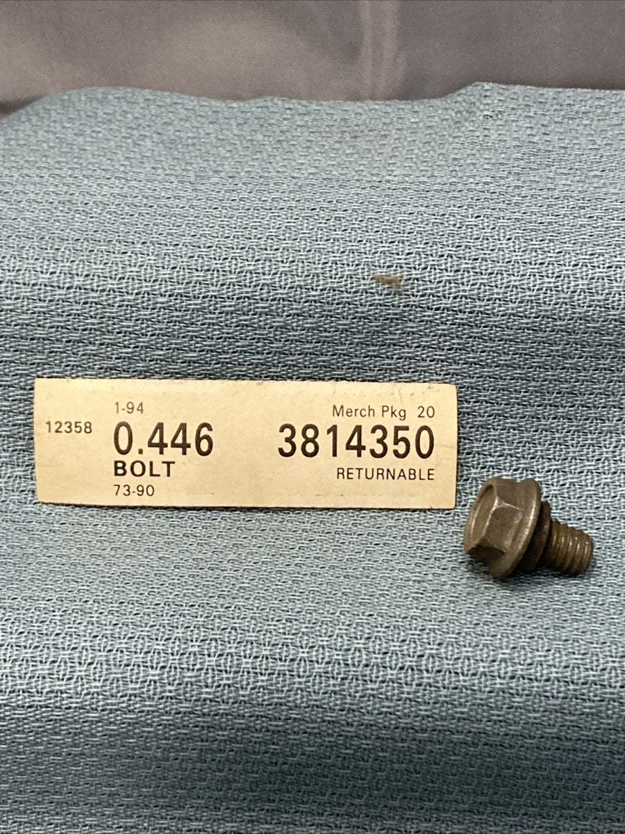 NEW GM 3814350 BOLT/SCREW, VALVE PUSH ROD COVER 1985-1989