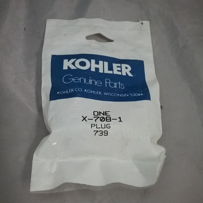NEW GENUINE KOHLER X-708-1 PLUG SUPERSEDED X-708-1-S