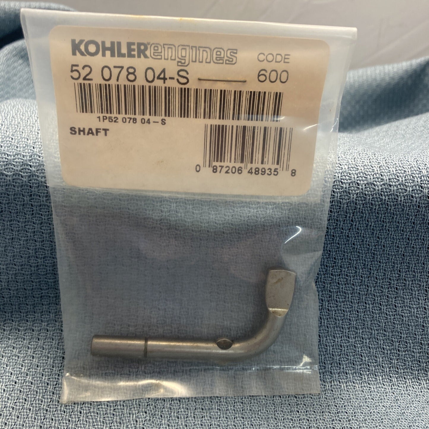NEW GENUINE KOHLER 52 078 04-S SHAFT
