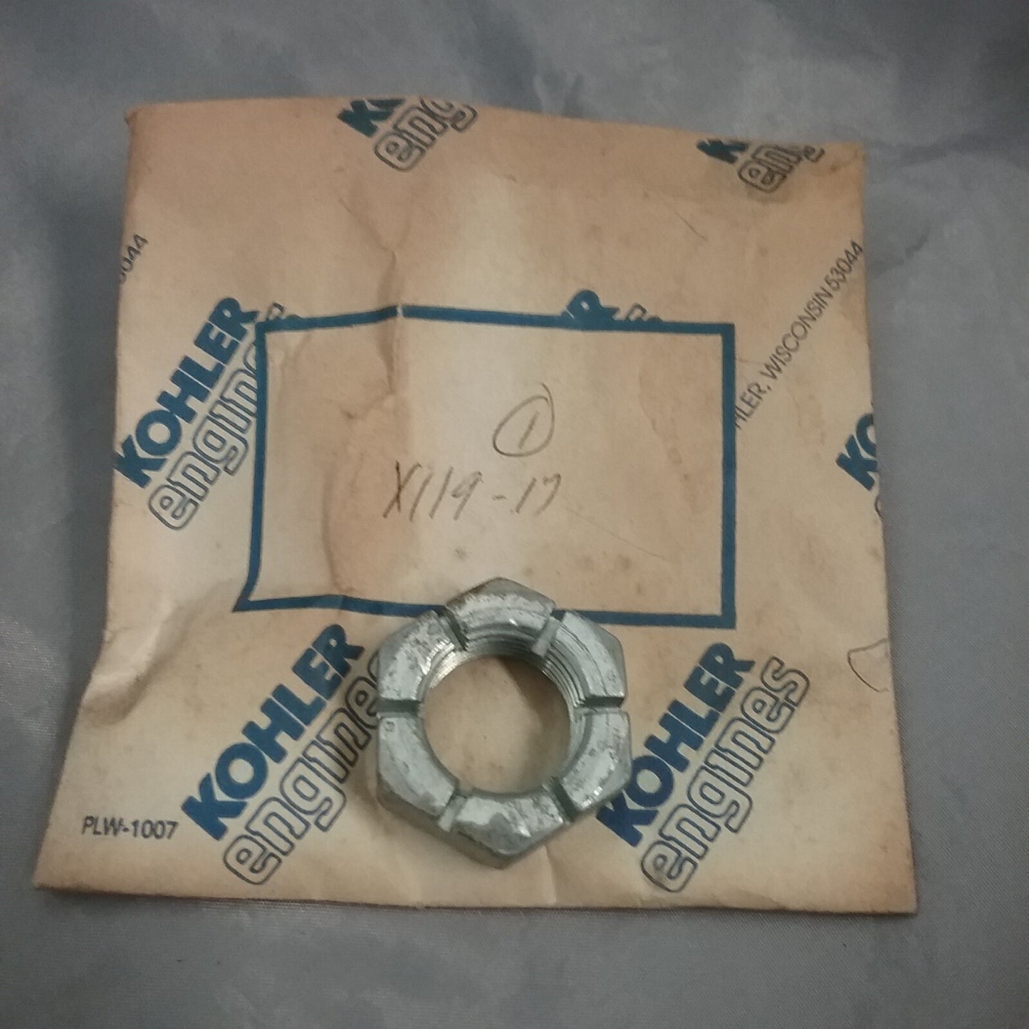 NEW KOHLER X-119-17 NUT