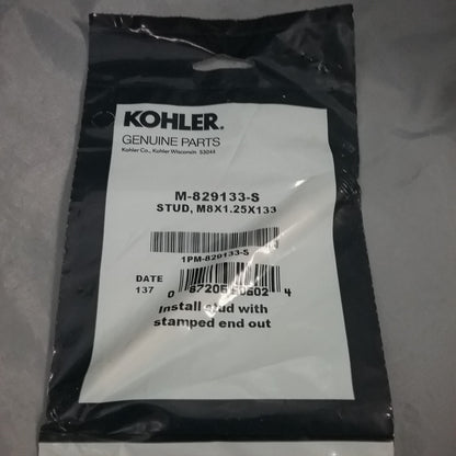 NEW GENUINE KOHLER M-829133-S STUD REPLACEMENT SUPERSEDED M-829128-S