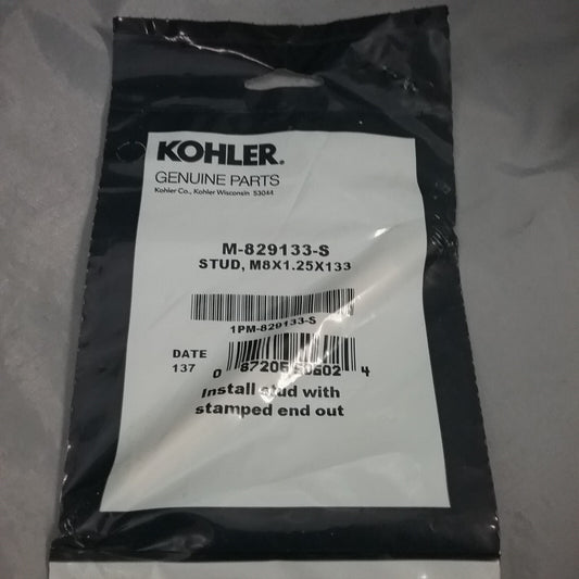 NEW GENUINE KOHLER M-829133-S STUD REPLACEMENT SUPERSEDED M-829128-S