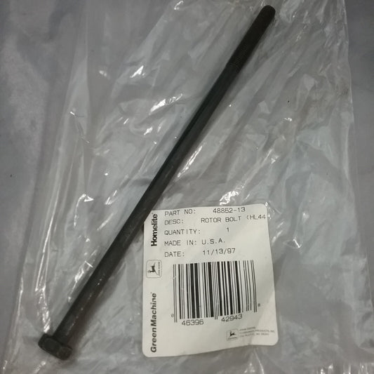 NEW GENUINE JOHN DEERE/GREEN MACHINE/HOMELITE 48852-13 ROTOR BOLT HL44