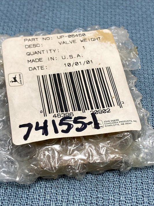 NEW GENUINE JOHN DEERE UP-06450 WEIGHT